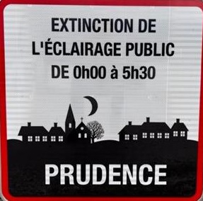 Extinction de l’éclairage public de 00H00 à 05H30