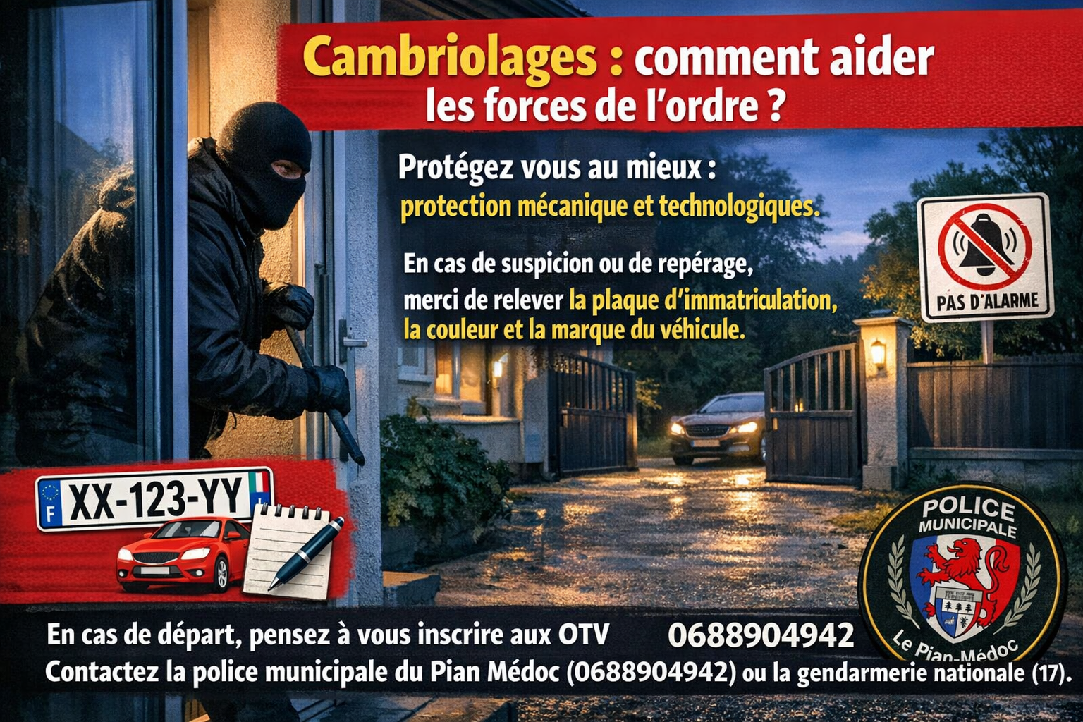 Le mot de la Police Municipale
