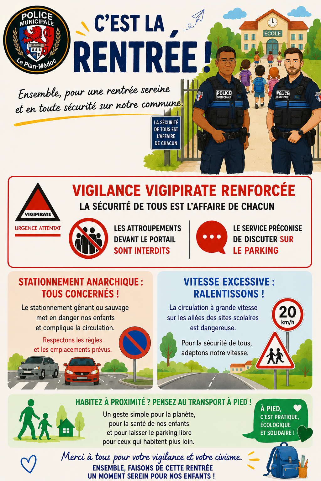 Le mot de la Police